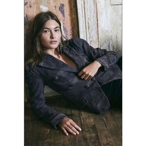 NWOT Free People James‎ Military Inspired Blazer Size XS